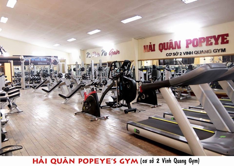 Dự Án Phòng Gym Popyes Tại Hải Phòng